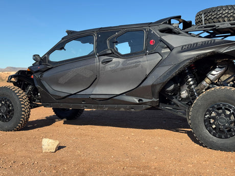 Photo of CANAM MAV R 4-SEAT Cab Enclosure "THE VAULT" Upper Side Doors & Panels (patent pending) by Dirt Warrior Accessories - Premium VAULT for UTVs / Side by Sides