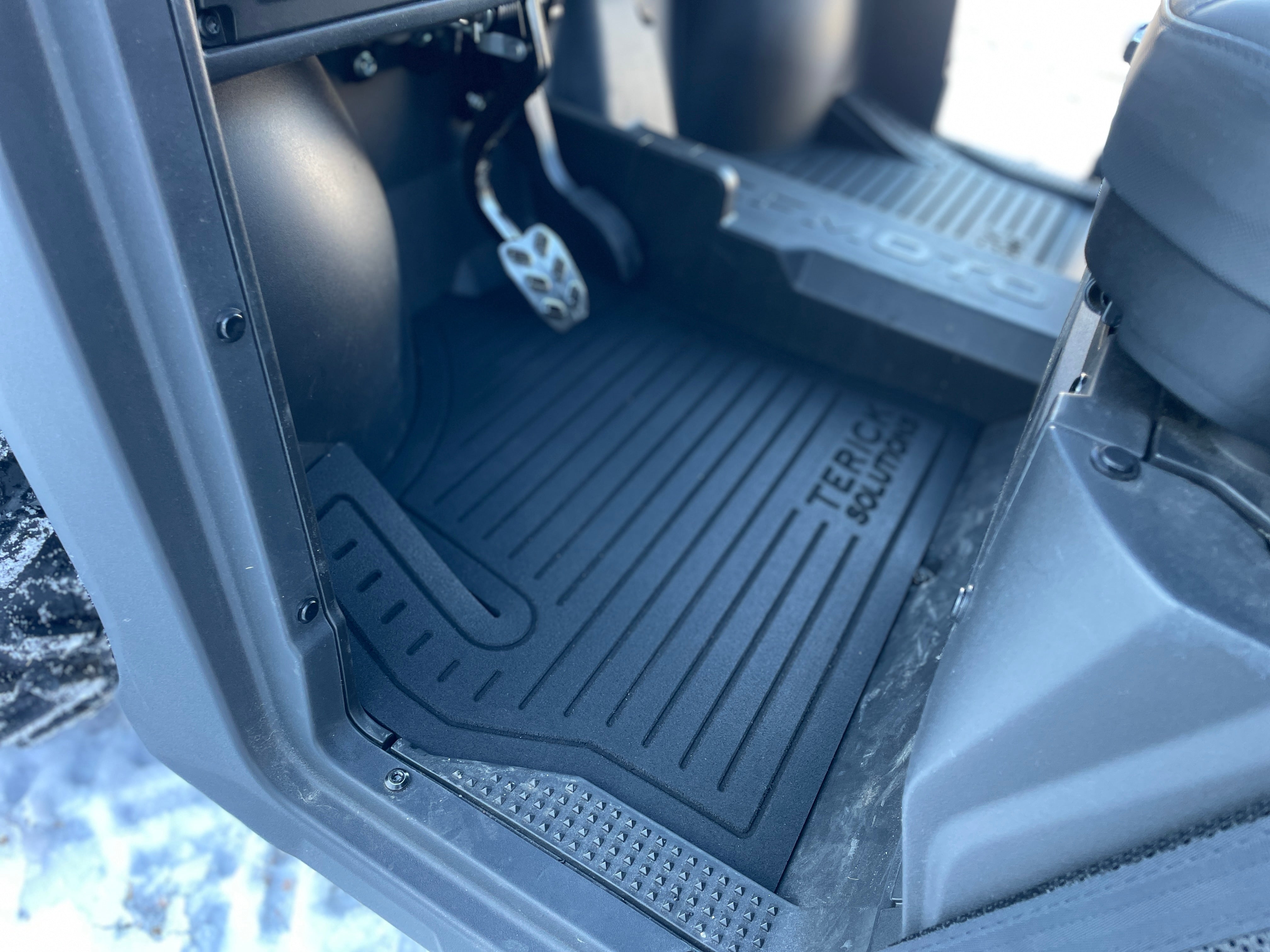 Photo of CFMOTO UFORCE 600 Rubber Floor Mats by Terick Solutions - Premium UTV Rubber floor mats for UTVs / Side by Sides