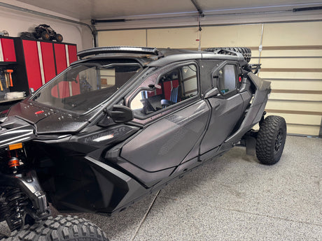 Photo of CANAM MAV R 4-SEAT Cab Enclosure "THE VAULT" Upper Side Doors & Panels (patent pending) by Dirt Warrior Accessories - Premium VAULT for UTVs / Side by Sides