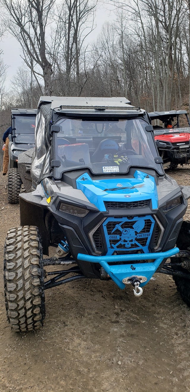 Photo of 1K/TURBO- Race Style Winch Bumper (2019-2023) by L&W Fab - Premium Bumpers for UTVs / Side by Sides