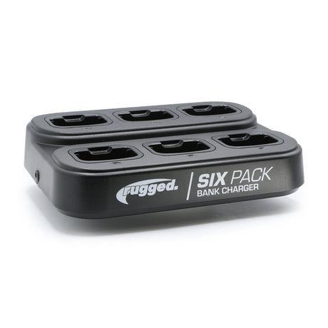 Photo of 6 PACK - Choose Your Business Band Two Way Handheld Radio by Rugged Radios - Premium for UTVs / Side by Sides