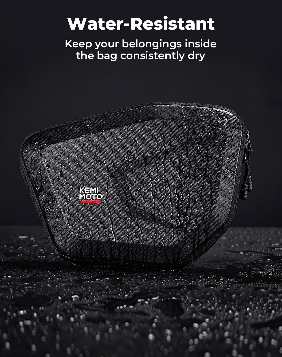 Photo of Upper Door Bags for Can-Am Maverick R 2024+ by Kemimoto - Premium for UTVs / Side by Sides