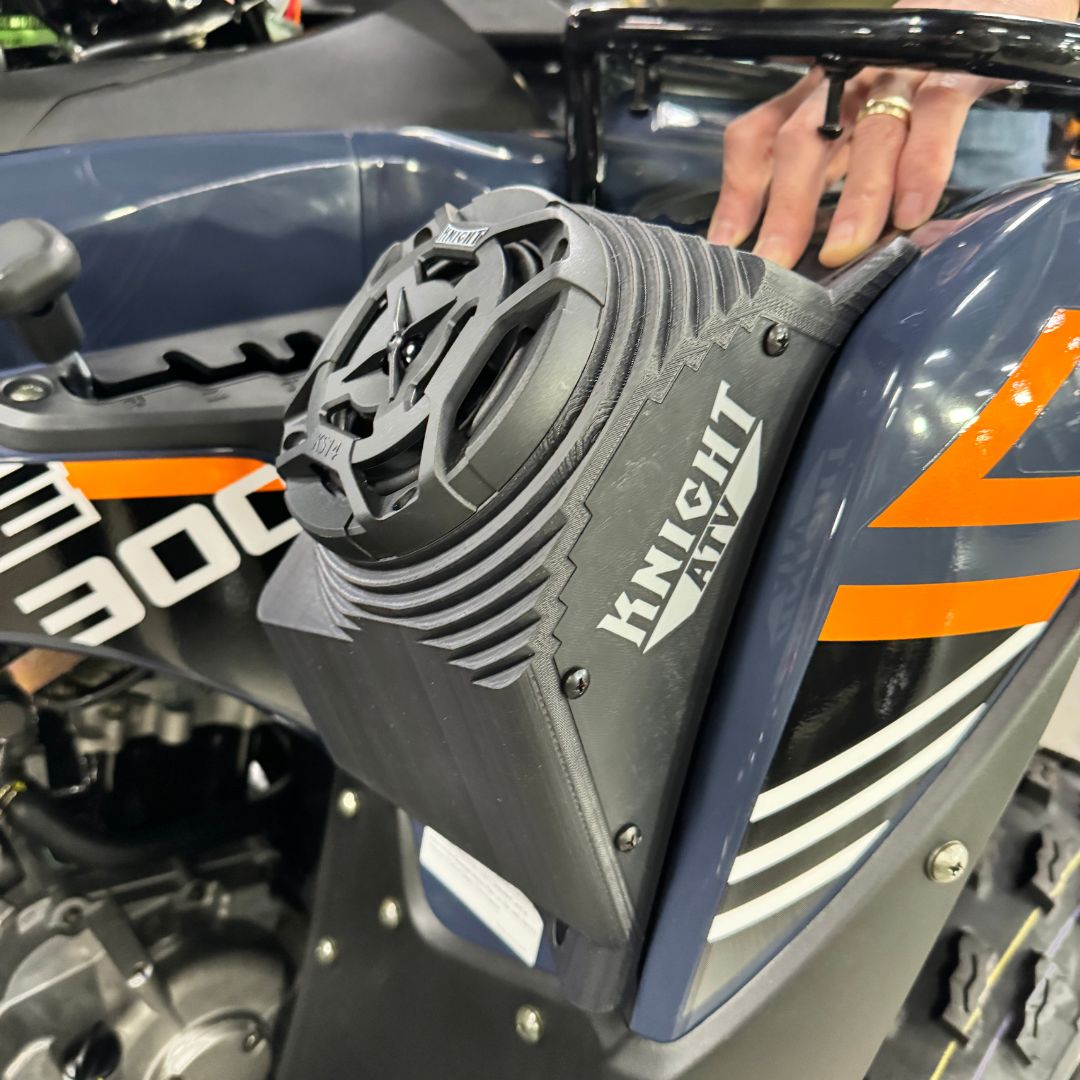 Photo of Brute Force 300 (12-25) Bluetooth LED ATV Sound System by Knight ATV - Premium Power Sports for UTVs / Side by Sides