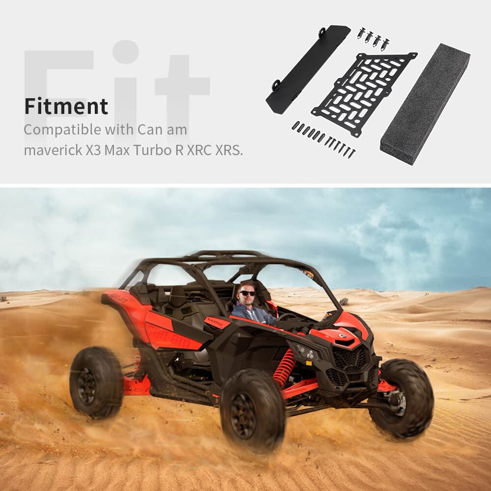 Photo of Noise Reduction Kit & Max Mud Fender Flares For Can-Am Maverick X3 / MAX by Kemimoto - Premium for UTVs / Side by Sides