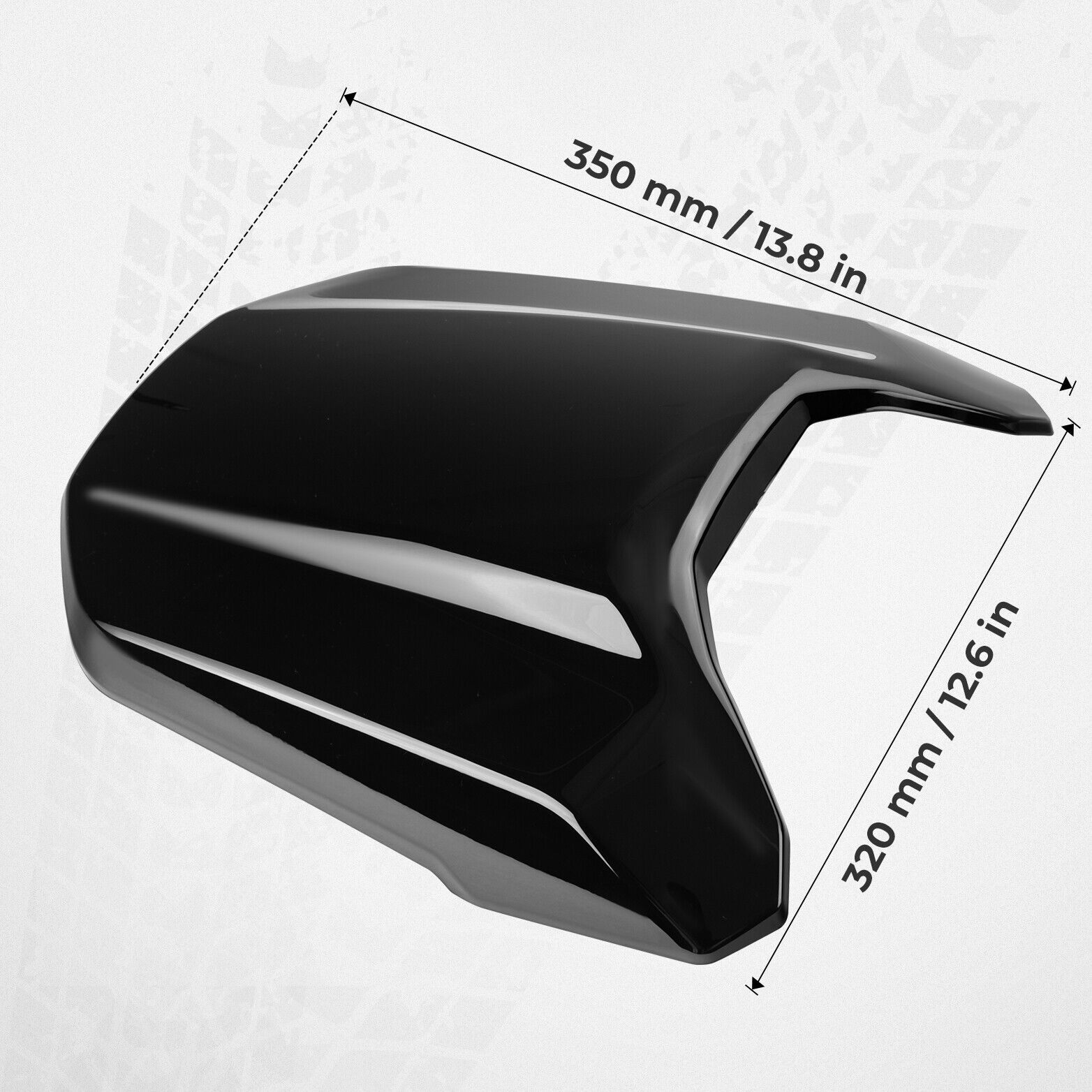 Photo of Seat Cowl Cover for Can-Am Ryker by Kemimoto - Premium for UTVs / Side by Sides