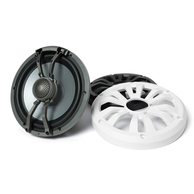 Photo of POWERSPORTS Marine Grade Wired Speaker 8" Pair with LEDCast by ECOXGEAR - Premium for UTVs / Side by Sides