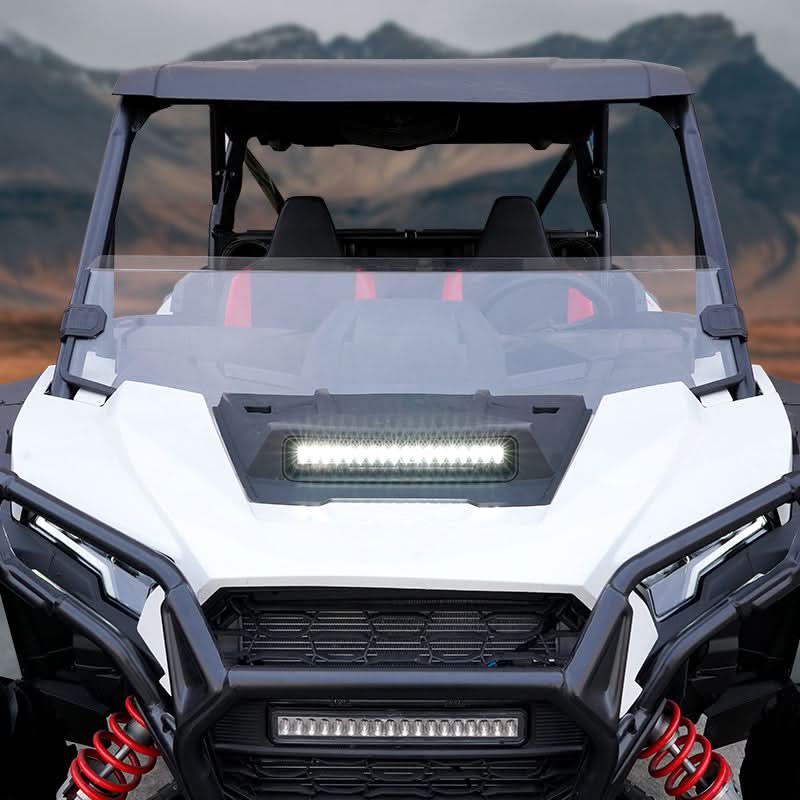 Photo of Kemimoto Hood Scoop with LED Spotlight for Polaris RZR XP 1000 / XP 4 1000 2024-2025 by Kemimoto - Premium for UTVs / Side by Sides