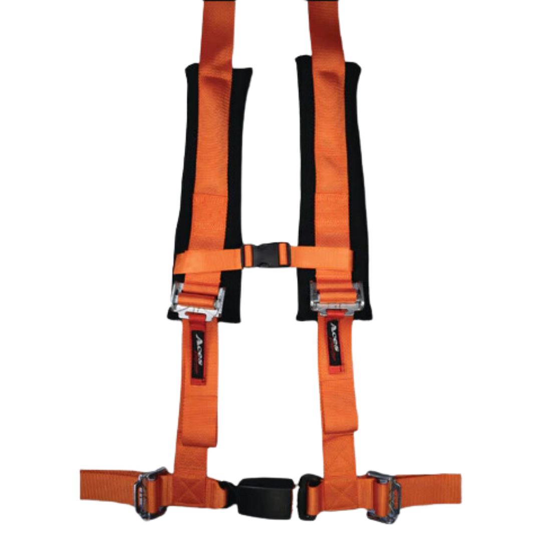 Photo of 4-Point Harness Seat Belt (2" Auto Buckle) by Aces Racing - Premium Harnesses for UTVs / Side by Sides