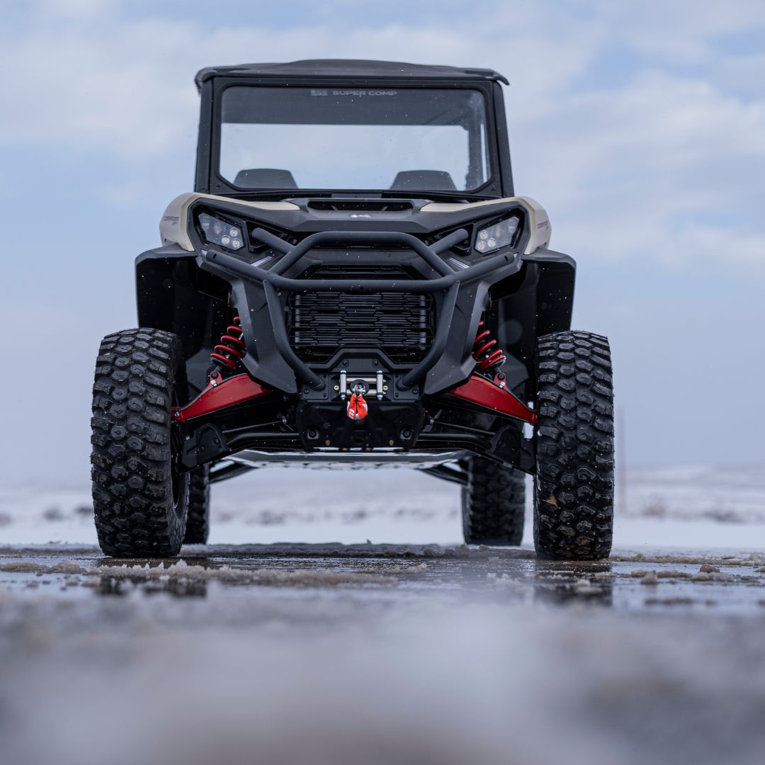 Can-Am Commander Hinged Front Windshield