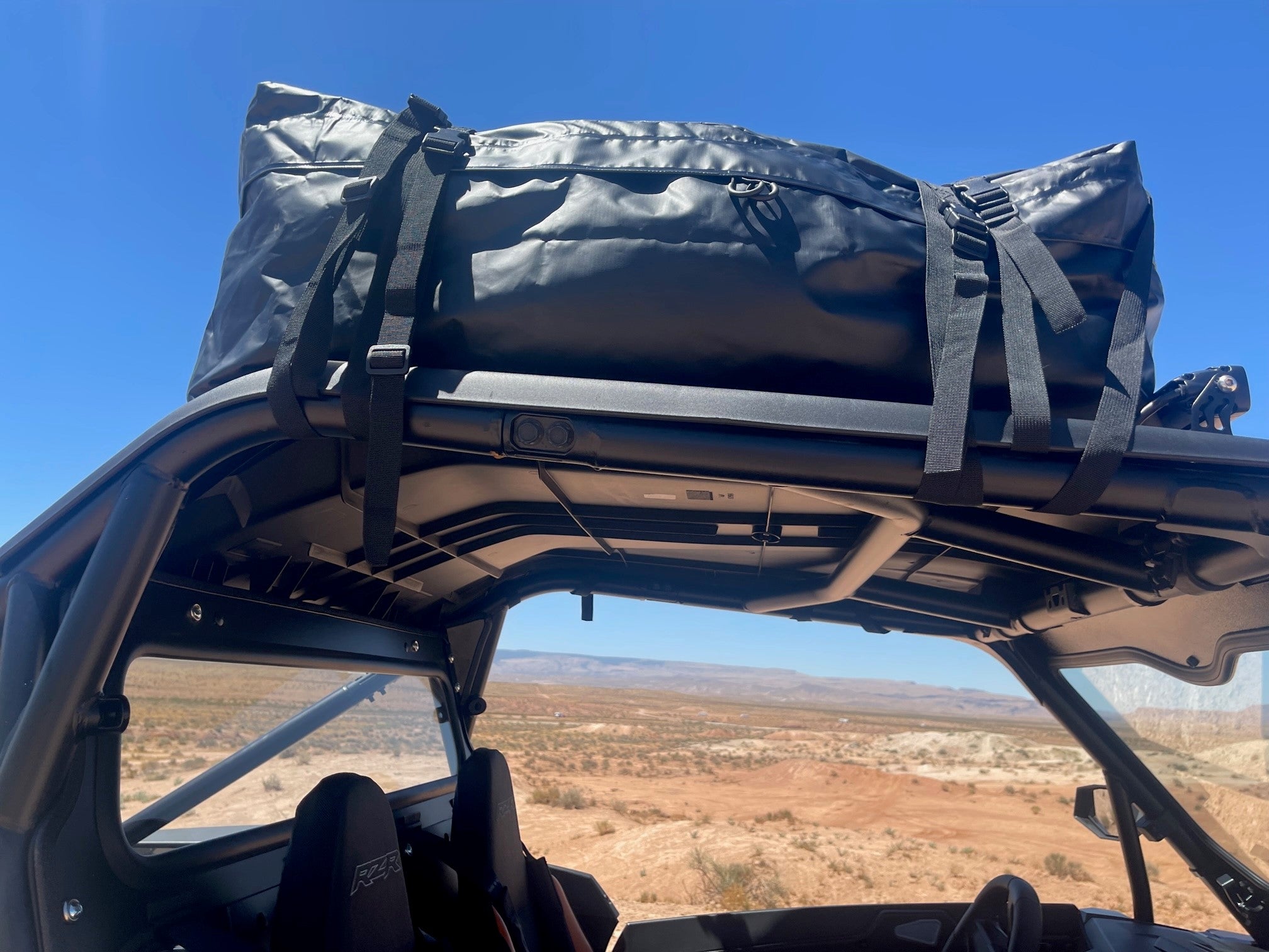 Photo of DIRT WARRIOR Waterproof NOT-SO-DIRTY Roof Top Bag by Dirt Warrior Accessories - Premium STORAGE for UTVs / Side by Sides