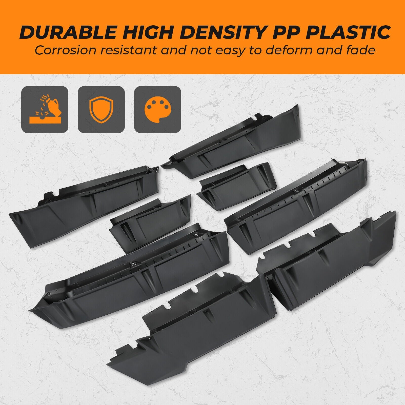 Photo of Heavy Duty Fender Flares For Can-Am Commander 2021+ by Kemimoto - Premium for UTVs / Side by Sides