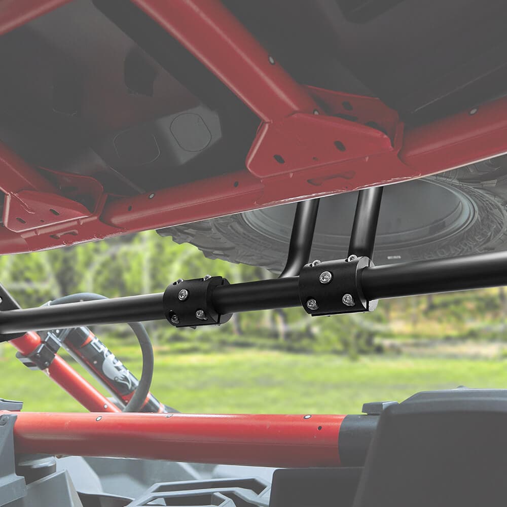Photo of Tablet Holder & Spare Tire Carrier for Can-Am Maverick X3 by Kemimoto - Premium for UTVs / Side by Sides