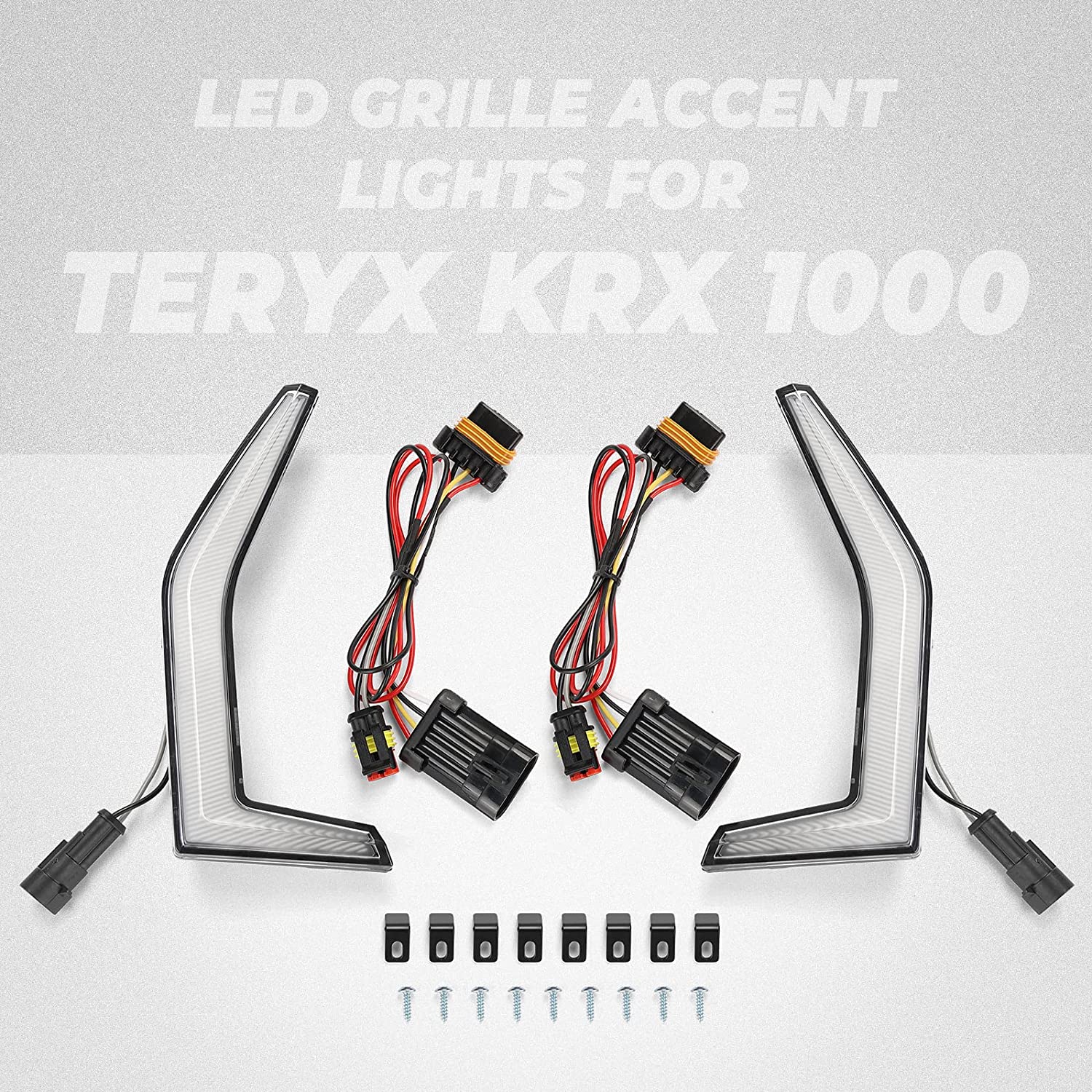 Photo of Fang Lights for Kawasaki Teryx KRX 1000 by Kemimoto - Premium for UTVs / Side by Sides