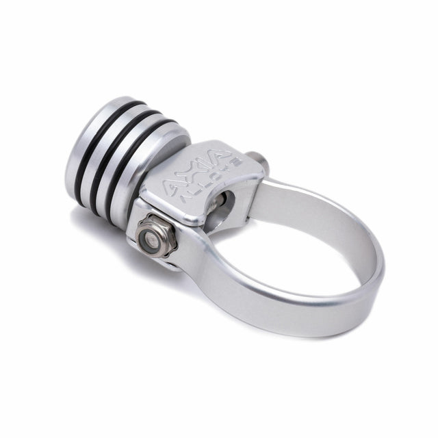 Photo of HELMET AIR HOSE PLUG/MOUNT- SILVER by AXIA - Premium Mounts/Brackets for UTVs / Side by Sides