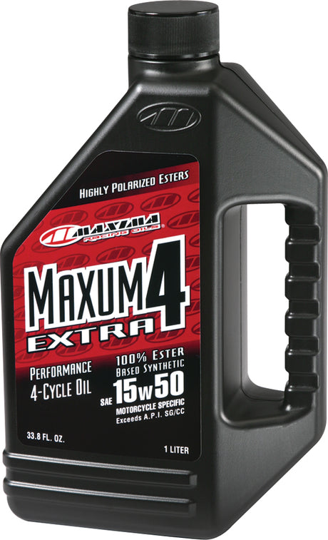 Photo of EXTRA 4T OIL 10W-60 1GAL by MAXIMA - Premium Chemicals for UTVs / Side by Sides