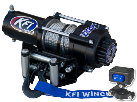 Photo of 2000LB WINCH KIT by KFI - Premium Winch for UTVs / Side by Sides