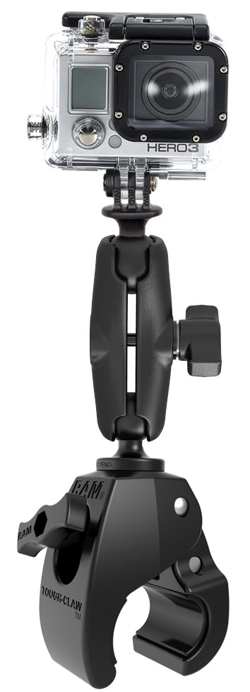 Photo of UNPKD RAM TOUGH-CLAW W/ GO PRO BASE by RAM - Premium Accessories for UTVs / Side by Sides