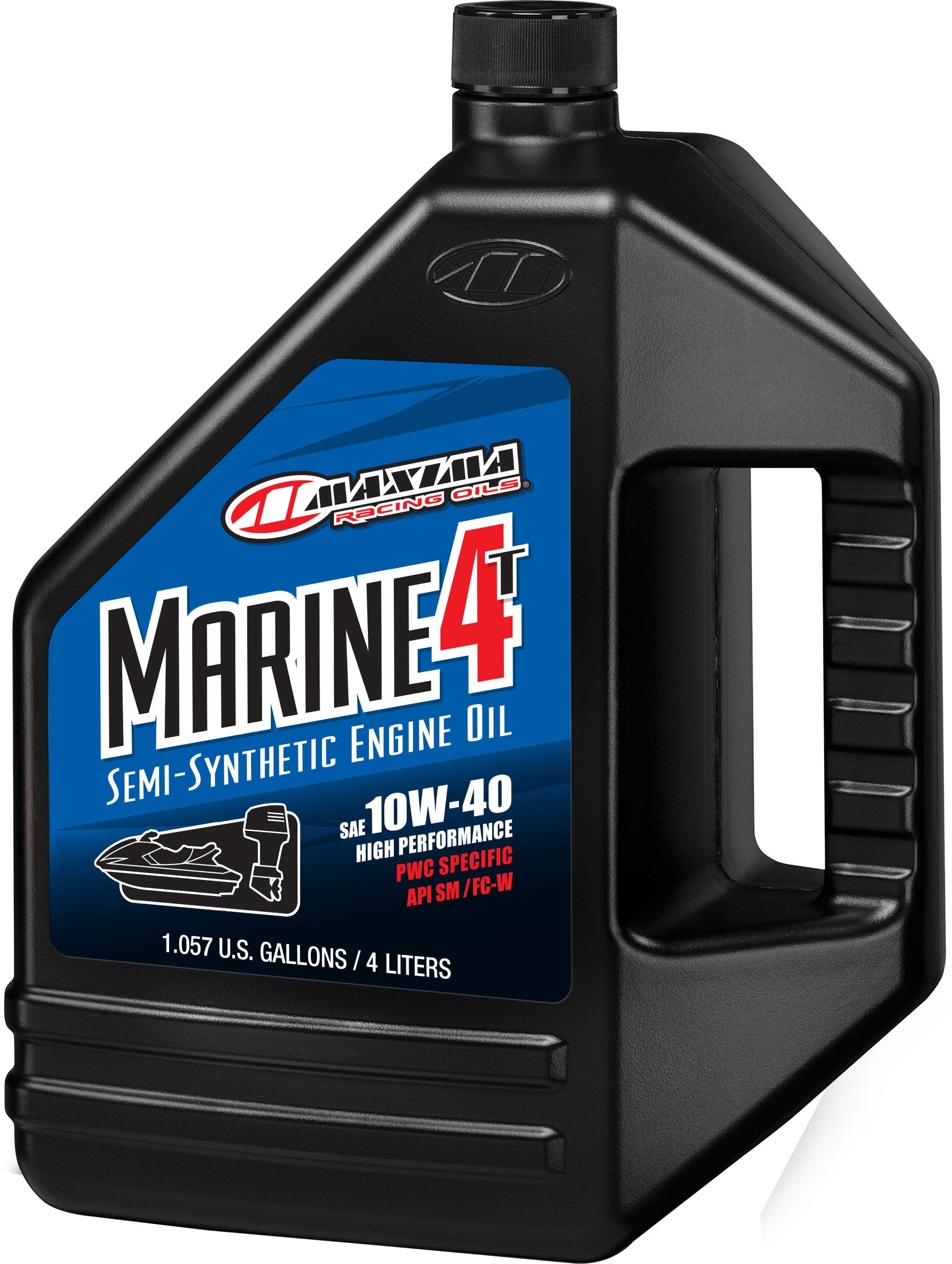 Photo of MARINE SEMI-SYN OIL 4T 1GAL by MAXIMA - Premium Chemicals for UTVs / Side by Sides