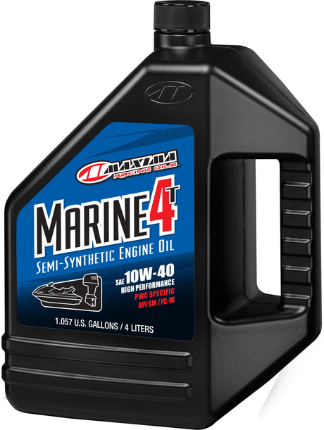 Photo of MARINE SEMI-SYN OIL 4T 1GAL by MAXIMA - Premium Chemicals for UTVs / Side by Sides