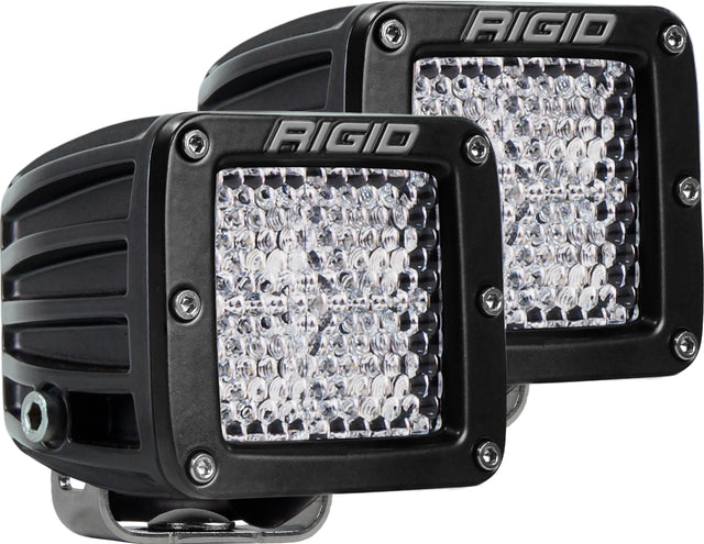 Photo of D-SERIES PRO DIFFUSED STANDARD MOUNT LIGHT PAIR by RIGID - Premium Illumination for UTVs / Side by Sides