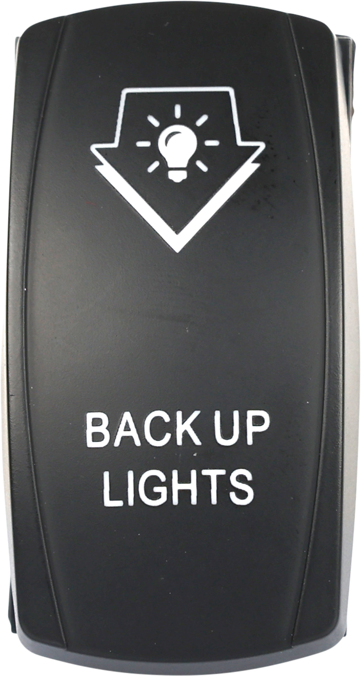 Photo of BACK UP LIGHTING LED SWITCH PRO BACKLIT by OPEN TRAIL - Premium Switches for UTVs / Side by Sides