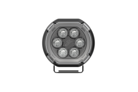 HEXCORE Universal 6" LED Pod Lights, Driving Beam Amber & White (Pair) | STL6PDL