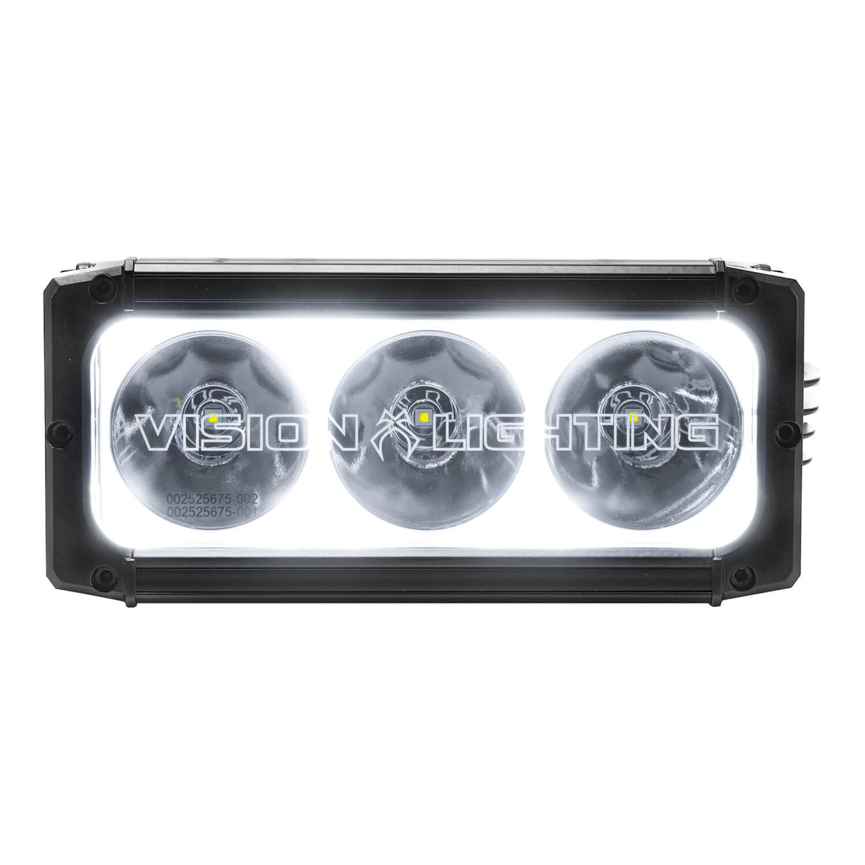 Photo of 6" XPR-S Halo LED Light Bar by Vision X Off-Road - Premium Vehicle Accent Light for UTVs / Side by Sides