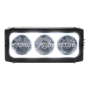 Photo of 6" XPR-S Halo LED Light Bar by Vision X Off-Road - Premium Vehicle Accent Light for UTVs / Side by Sides
