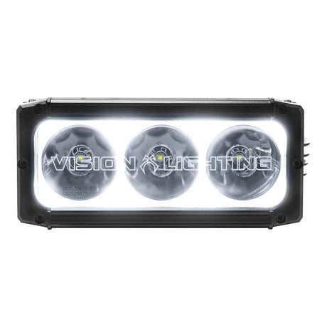 Photo of 6" XPR-S Halo LED Light Bar by Vision X Off-Road - Premium Vehicle Accent Light for UTVs / Side by Sides