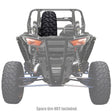 50 Caliber Racing Bed Mount Clamp-On Spare Tire Mount for Polaris RZR XP1000
