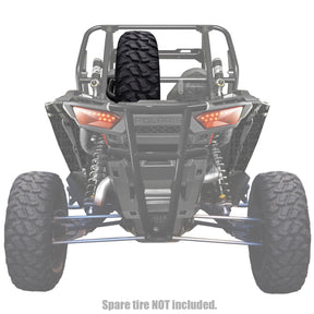 50 Caliber Racing Bed Mount Clamp-On Spare Tire Mount for Polaris RZR XP1000
