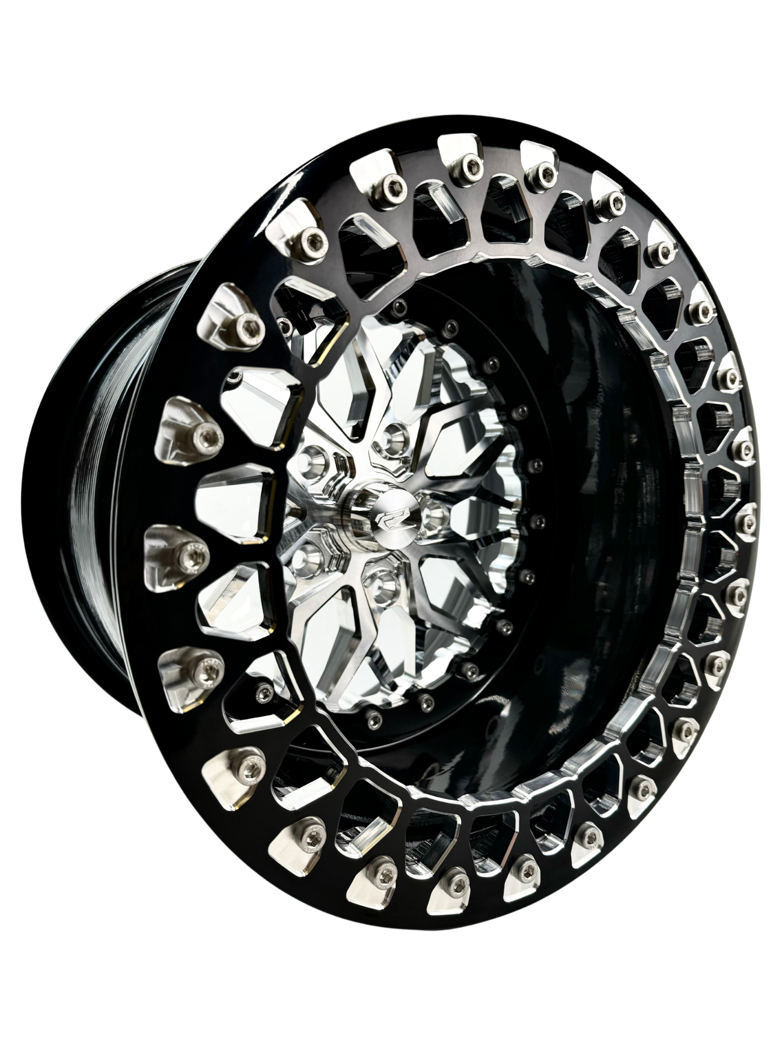 Photo of Impact - Beadlock - Silver RZR PRO R 5X4.5 by Ultra-light by Packard Performance - Premium for UTVs / Side by Sides