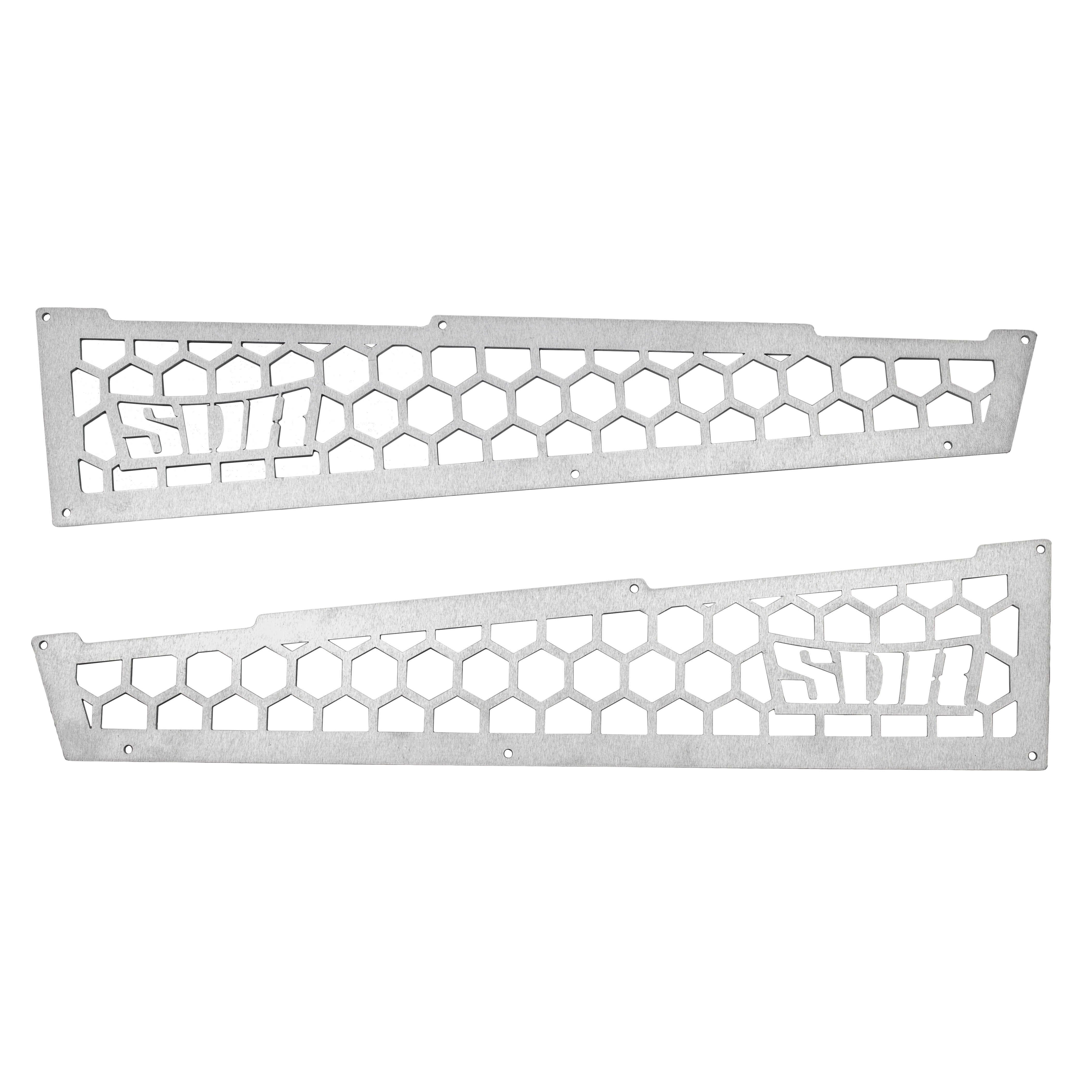 Photo of Bed Side Grille Kit (Short Bed Caps) by SDR Motorsports - Premium Grilles for UTVs / Side by Sides
