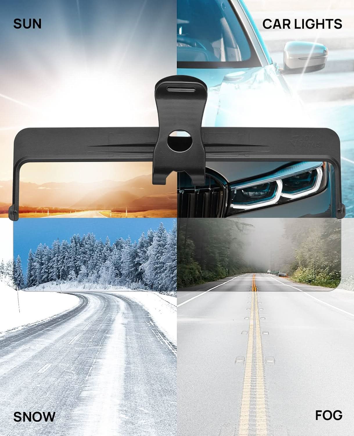 Photo of Kemimoto JOYTUTUS Sun Visor for Car by Kemimoto - Premium for UTVs / Side by Sides