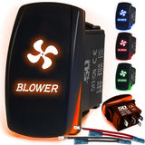 Waterproof Funny Rocker Switch - 12V ON/Off, LED Backlit with Custom Etched Design | R1 Industries