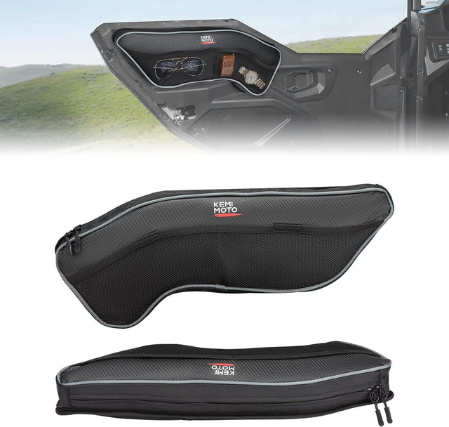 Photo of Kemimoto Front Upper Door Bags for Polaris General 1000/4 1000 2016-2024, 2PCS by Kemimoto - Premium for UTVs / Side by Sides