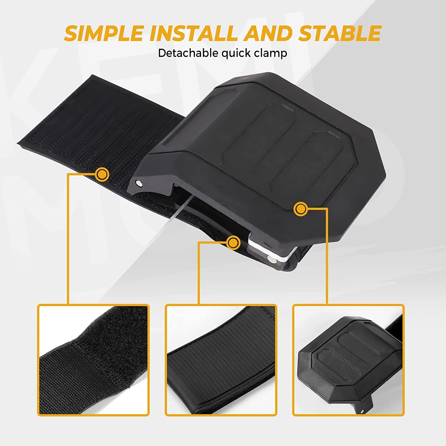 Photo of Kemimoto Front Full Windshield for Polaris 1000 / XP 1000 / 4 1000 2014-2018 by Kemimoto - Premium for UTVs / Side by Sides
