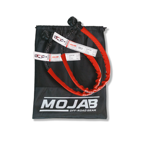 Photo of Soft Shackle 1/4'' x 24'' with sleeve and bag (Set of 2 Shackles) (Lifetime Warranty) by MOJAB OFFROAD - Premium for UTVs / Side by Sides