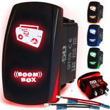 Waterproof Funny Rocker Switch - 12V ON/Off, LED Backlit with Custom Etched Design | R1 Industries