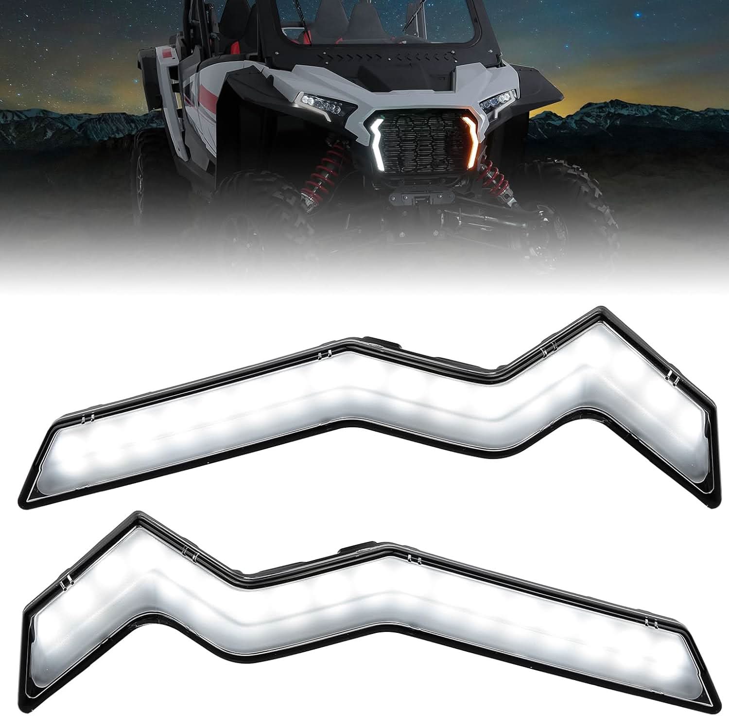 Photo of Running lights Accent Lights for 2024+ Polaris RZR XP 1000/4 1000 by Kemimoto - Premium for UTVs / Side by Sides