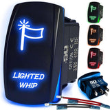 Waterproof Funny Rocker Switch - 12V ON/Off, LED Backlit with Custom Etched Design | R1 Industries