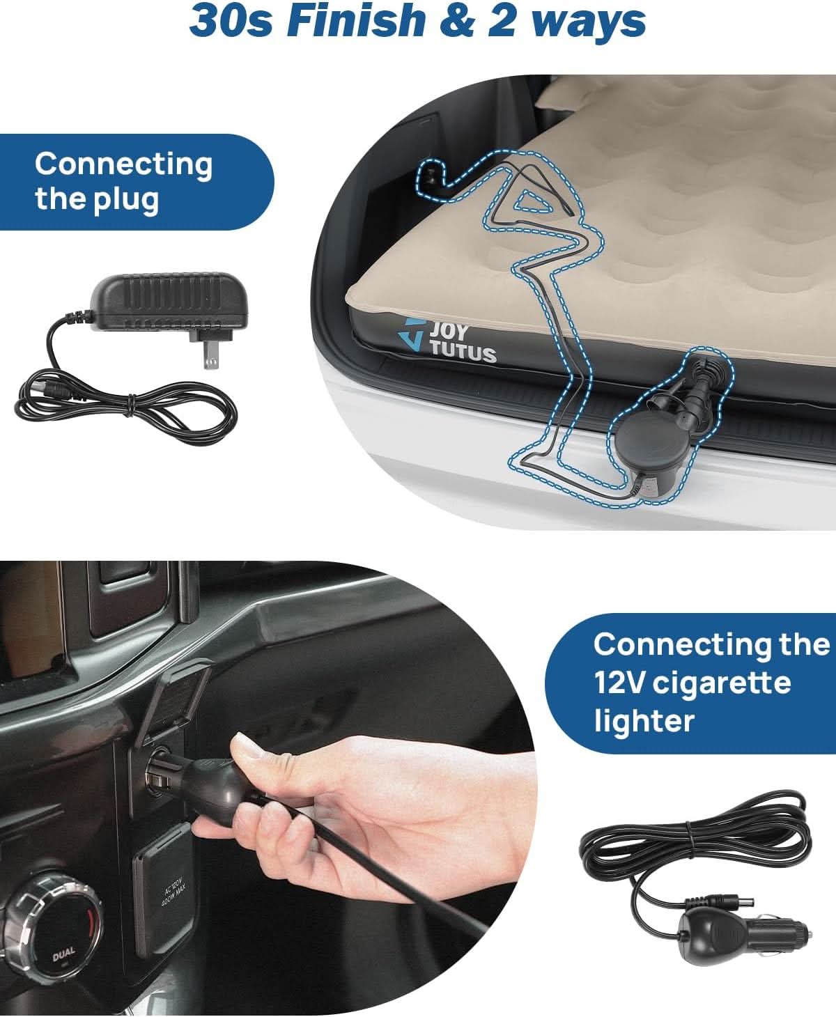 Photo of Kemimoto JOYTUTUS SUV Air Mattress for Car Camping by Kemimoto - Premium for UTVs / Side by Sides