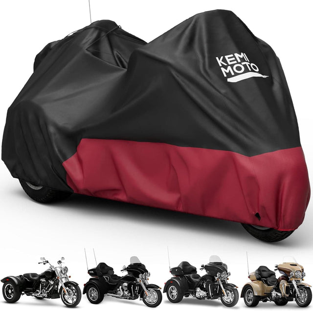Photo of Motorcycle Cover for Trike Models by Kemimoto - Premium for UTVs / Side by Sides