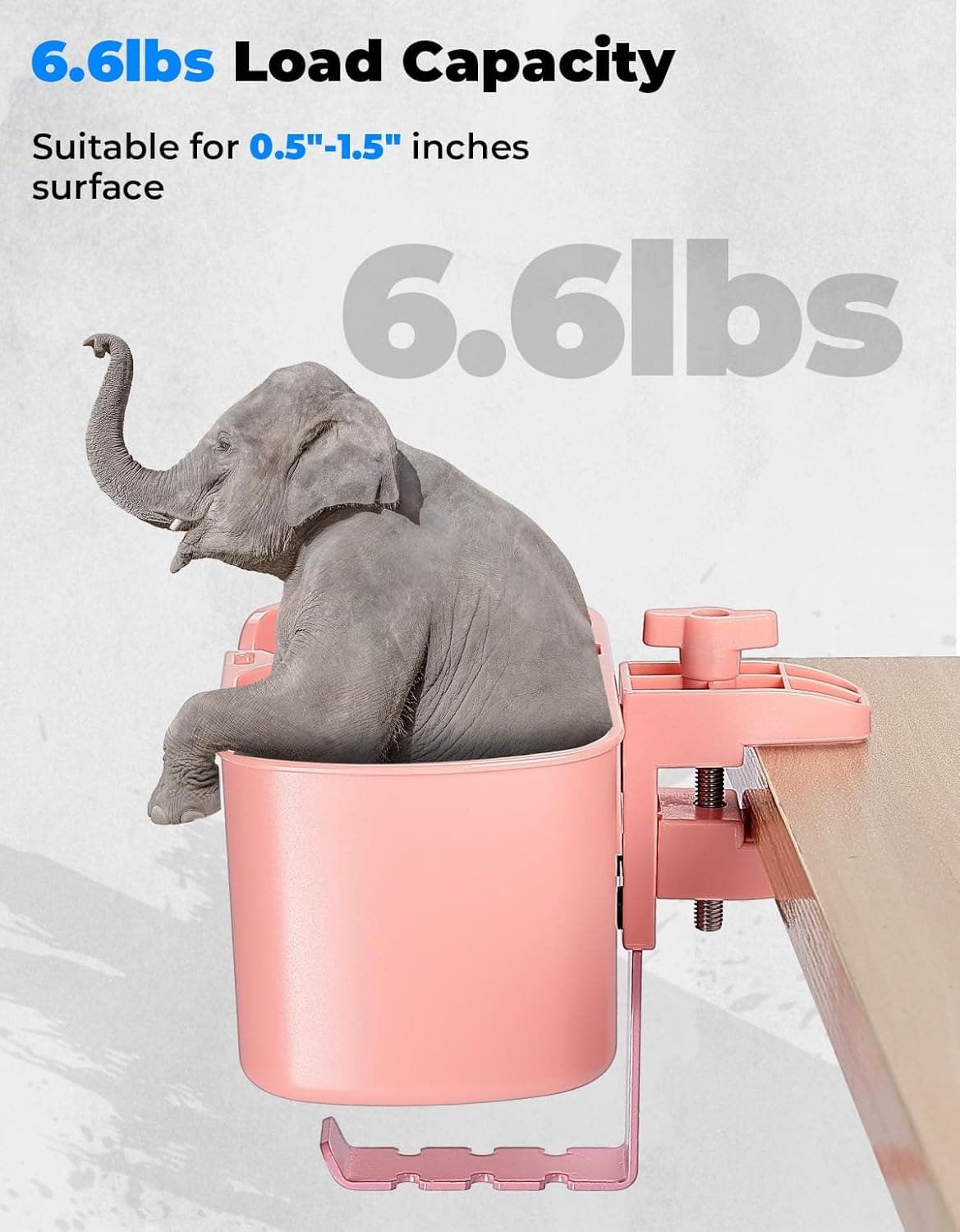 Photo of Kemimoto 2 in 1 Desk Cup Holder for Most 18-32 oz Bottles by Kemimoto - Premium for UTVs / Side by Sides
