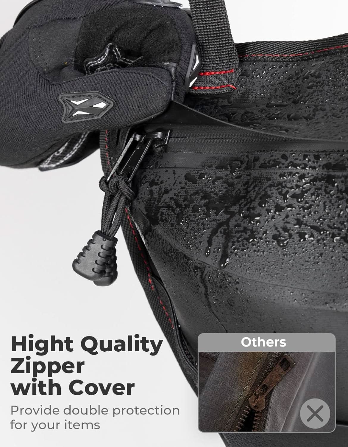 Photo of TPU Center Storage Bag for Polaris RZR XP 1000 Turbo S 900 2014-2023 by Kemimoto - Premium for UTVs / Side by Sides