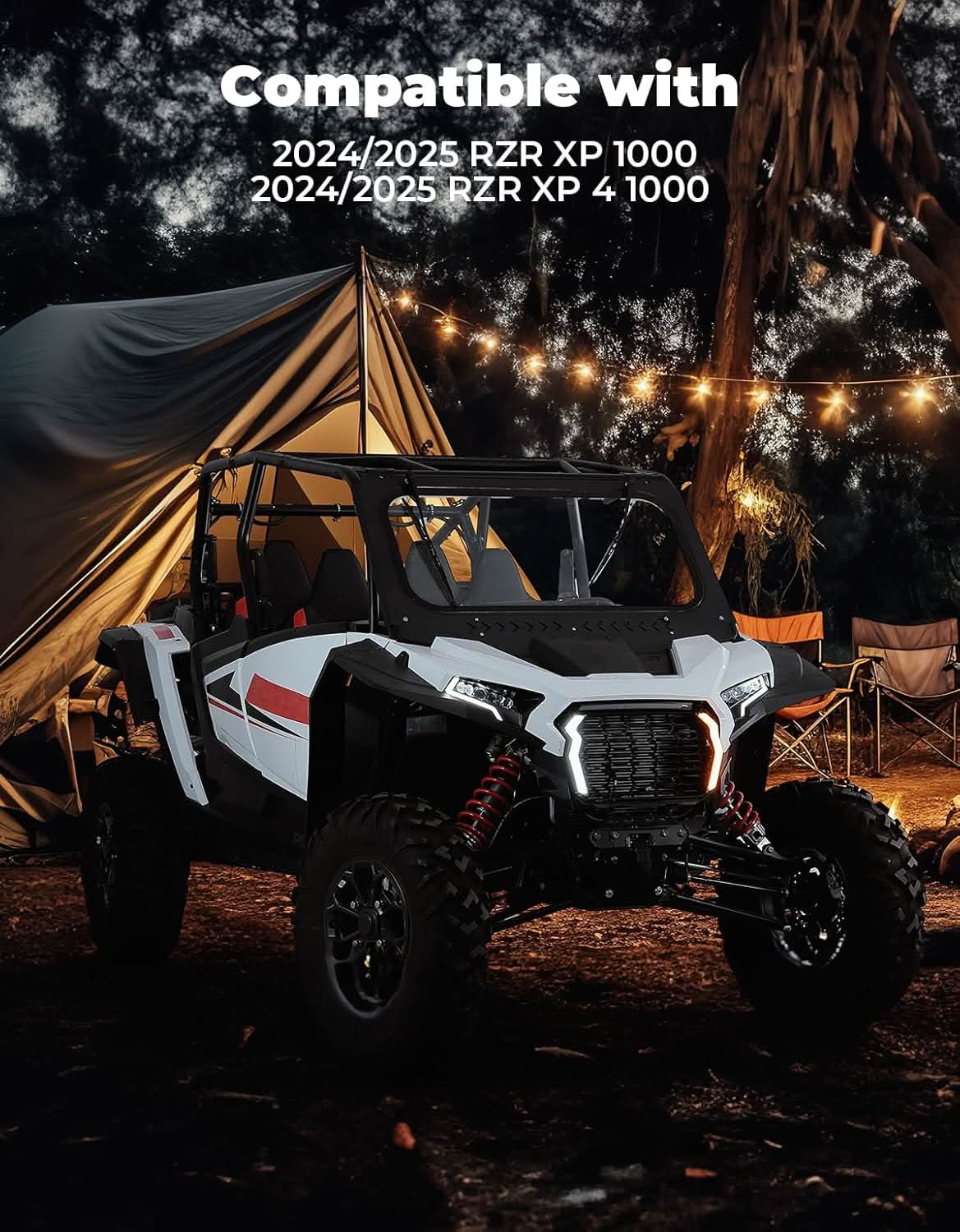Photo of Running lights Accent Lights for 2024+ Polaris RZR XP 1000/4 1000 by Kemimoto - Premium for UTVs / Side by Sides