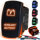 Waterproof Funny Rocker Switch - 12V ON/Off, LED Backlit with Custom Etched Design | R1 Industries