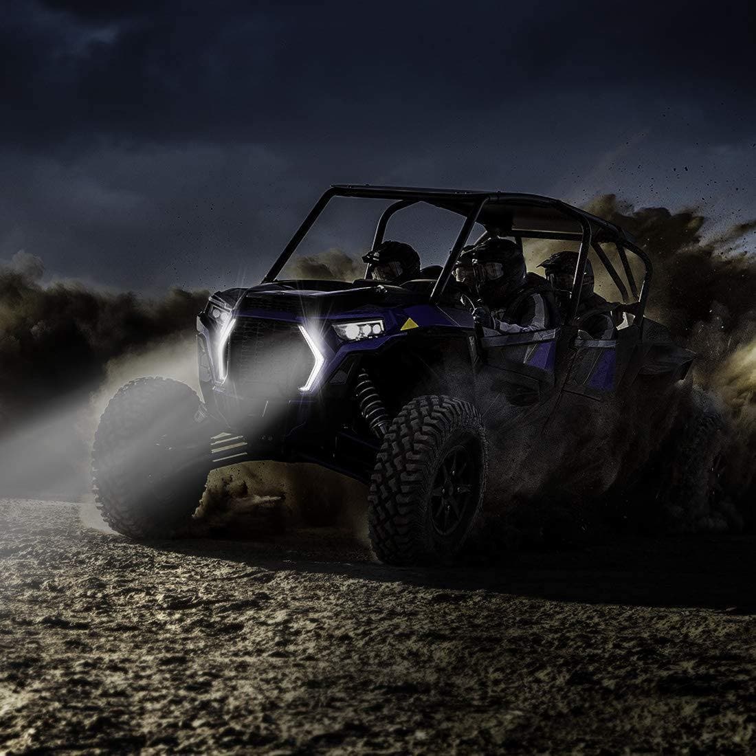 Photo of UTV Front Turn Fang Light Set Fit 2019+ Polaris RZR XP 1000/ Turbo S by Kemimoto - Premium for UTVs / Side by Sides