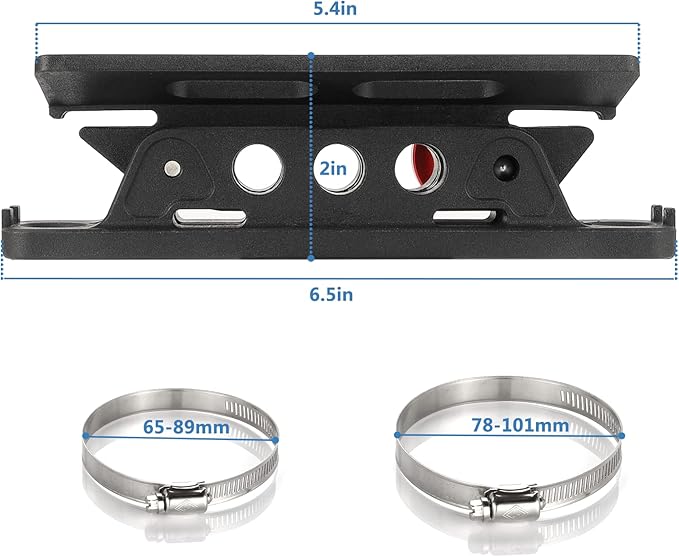 Photo of Quick-Release Fire Extinguisher Mount - Universal Roll Bar & Flat Surface Mount by Savage UTV - Premium Fire Extinguishers & Mounts for UTVs / Side by Sides