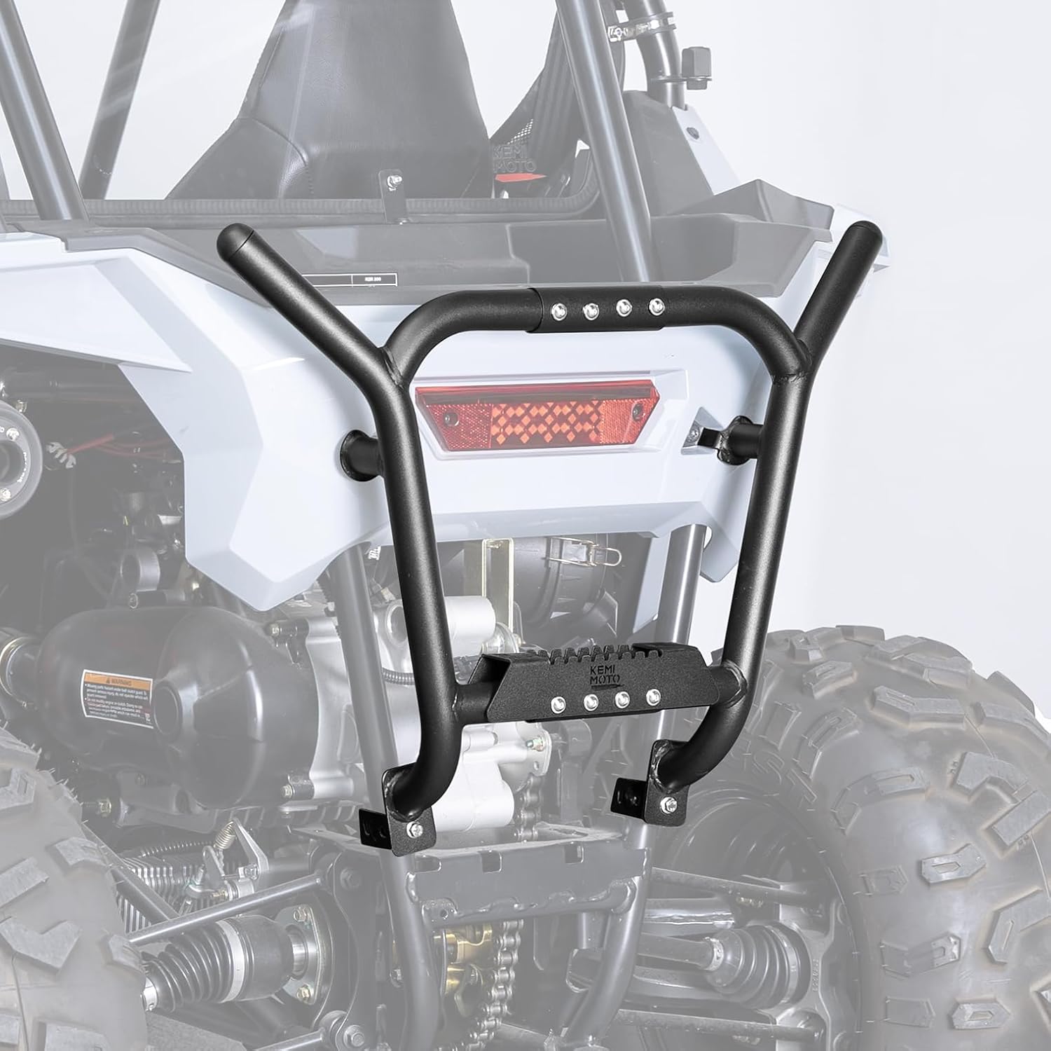 Photo of UTV Rear Bumper for Polaris RZR 200 2022-2025 by Kemimoto - Premium for UTVs / Side by Sides